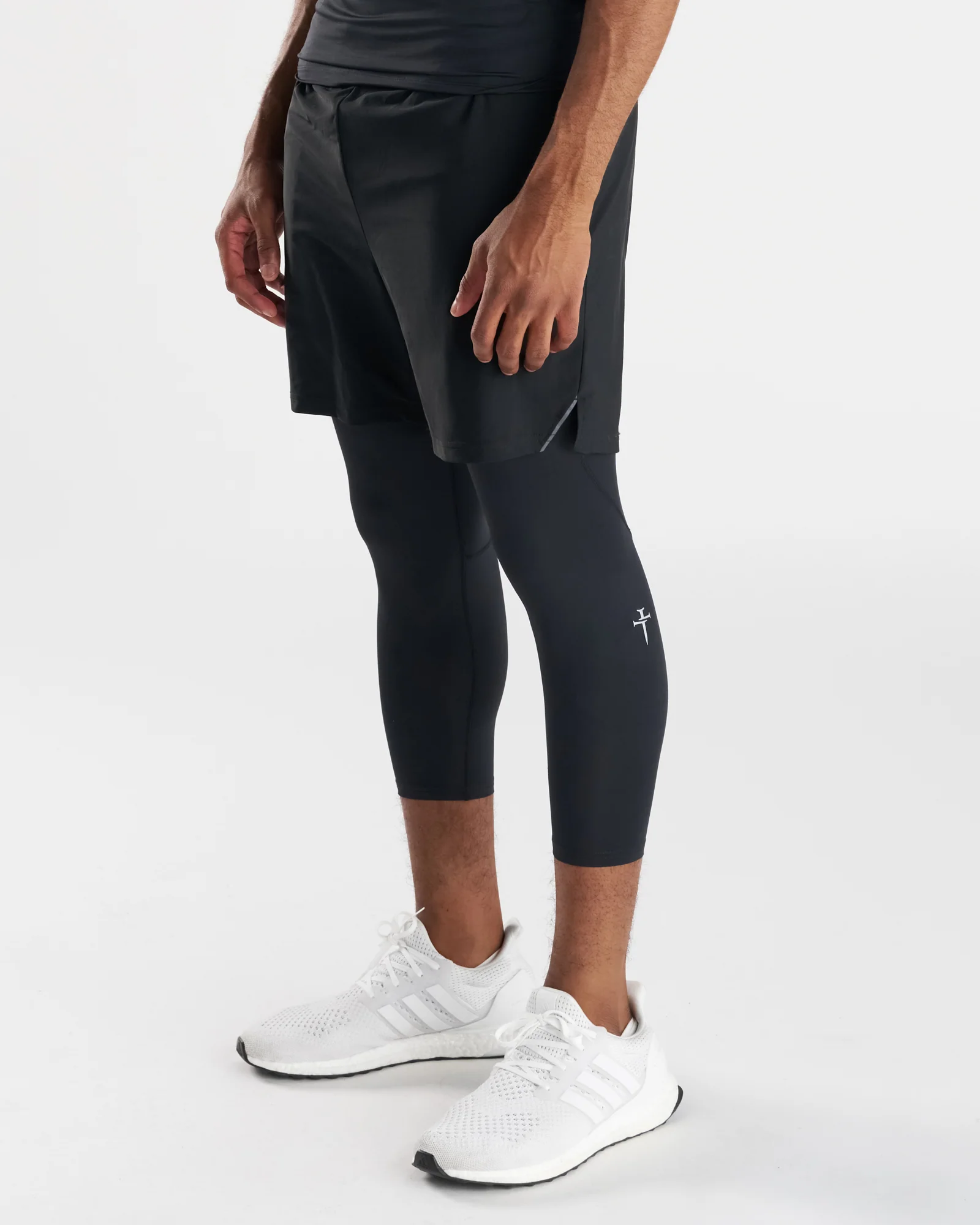 Baselayer 3/4 Length Legging - Black - Image 3