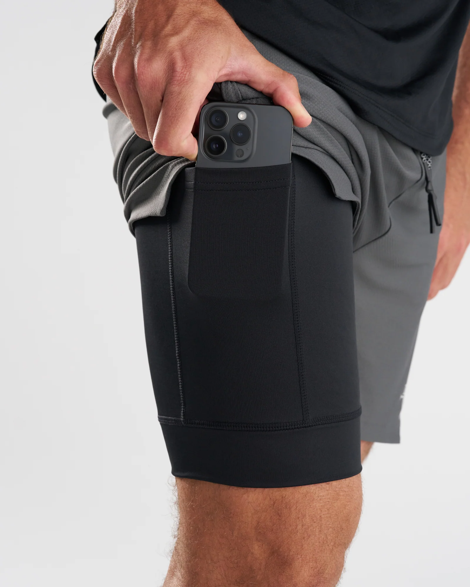 Pro-Tech 2.0 Liner 5" Short - Space Grey - Image 4