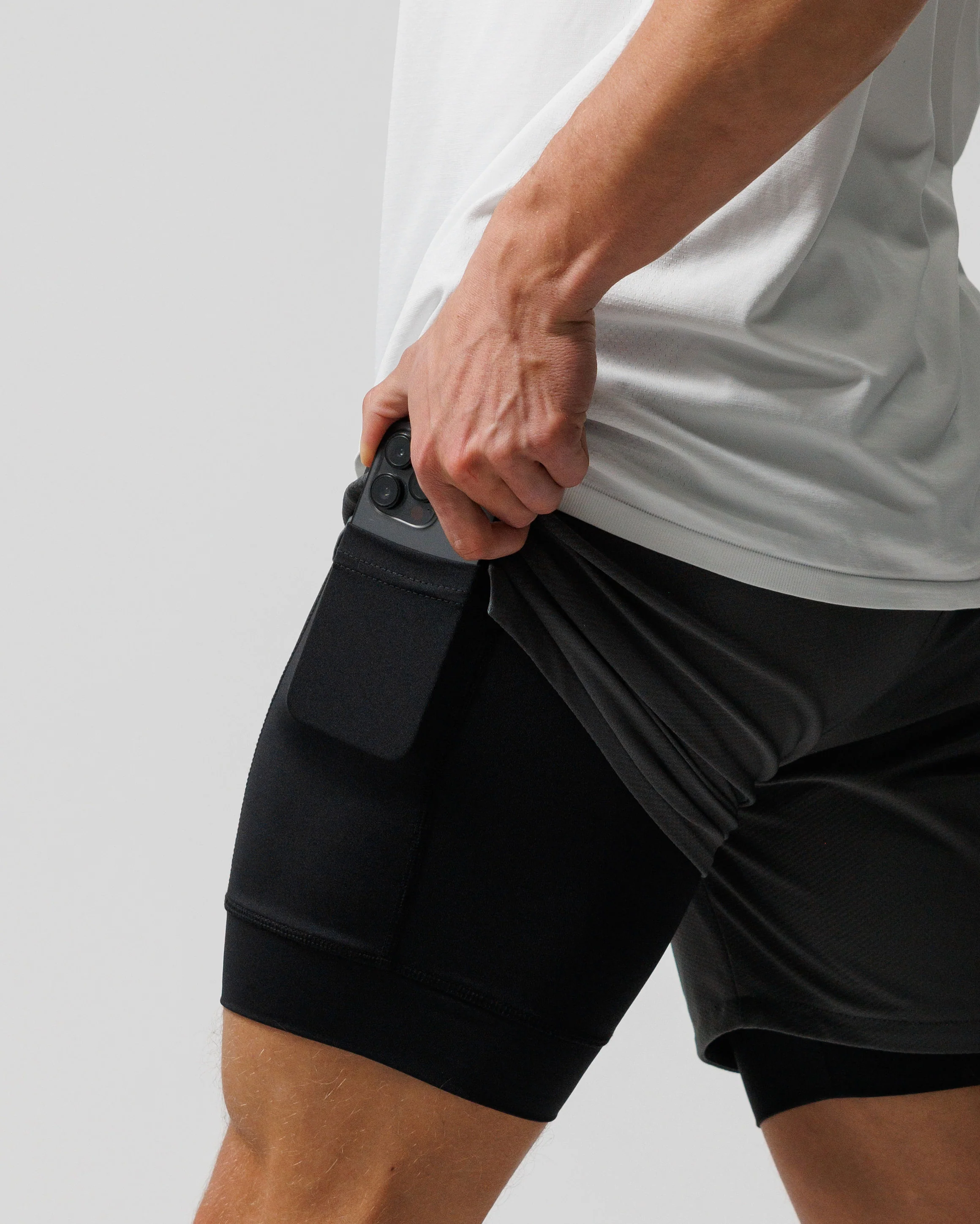 Pro-Tech 2.0 Liner Short "Mission" - Space Grey - Image 6