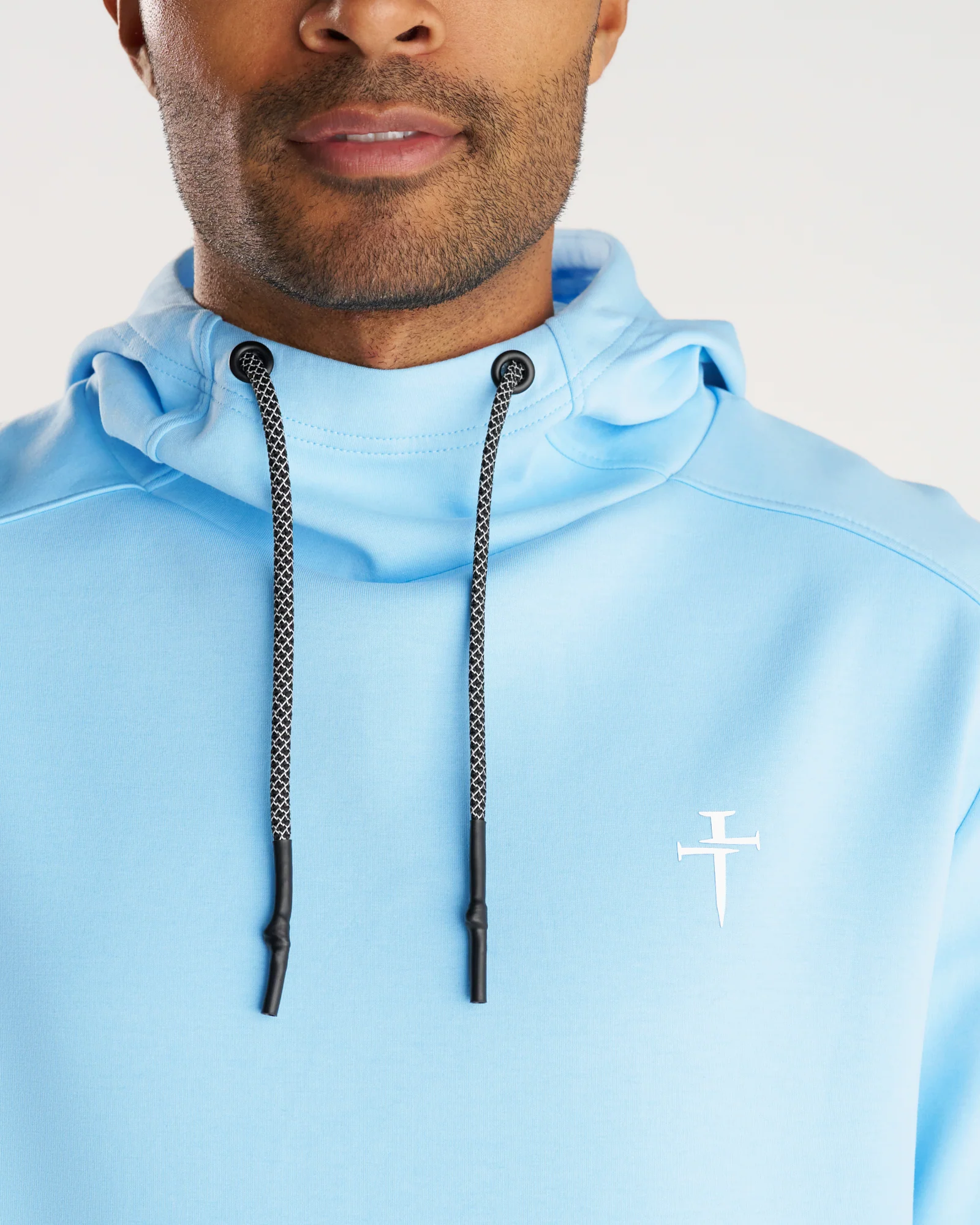 Pro-Tech Hoodie - Sky Blue - Image 3