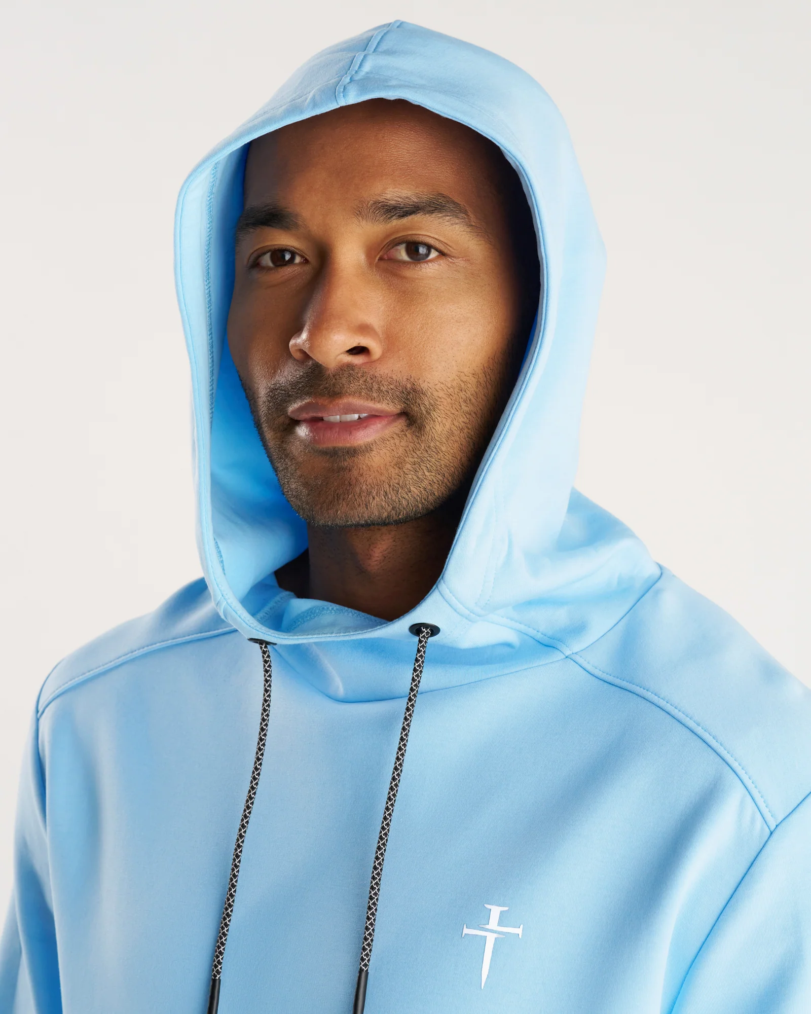 Pro-Tech Hoodie - Sky Blue - Image 6