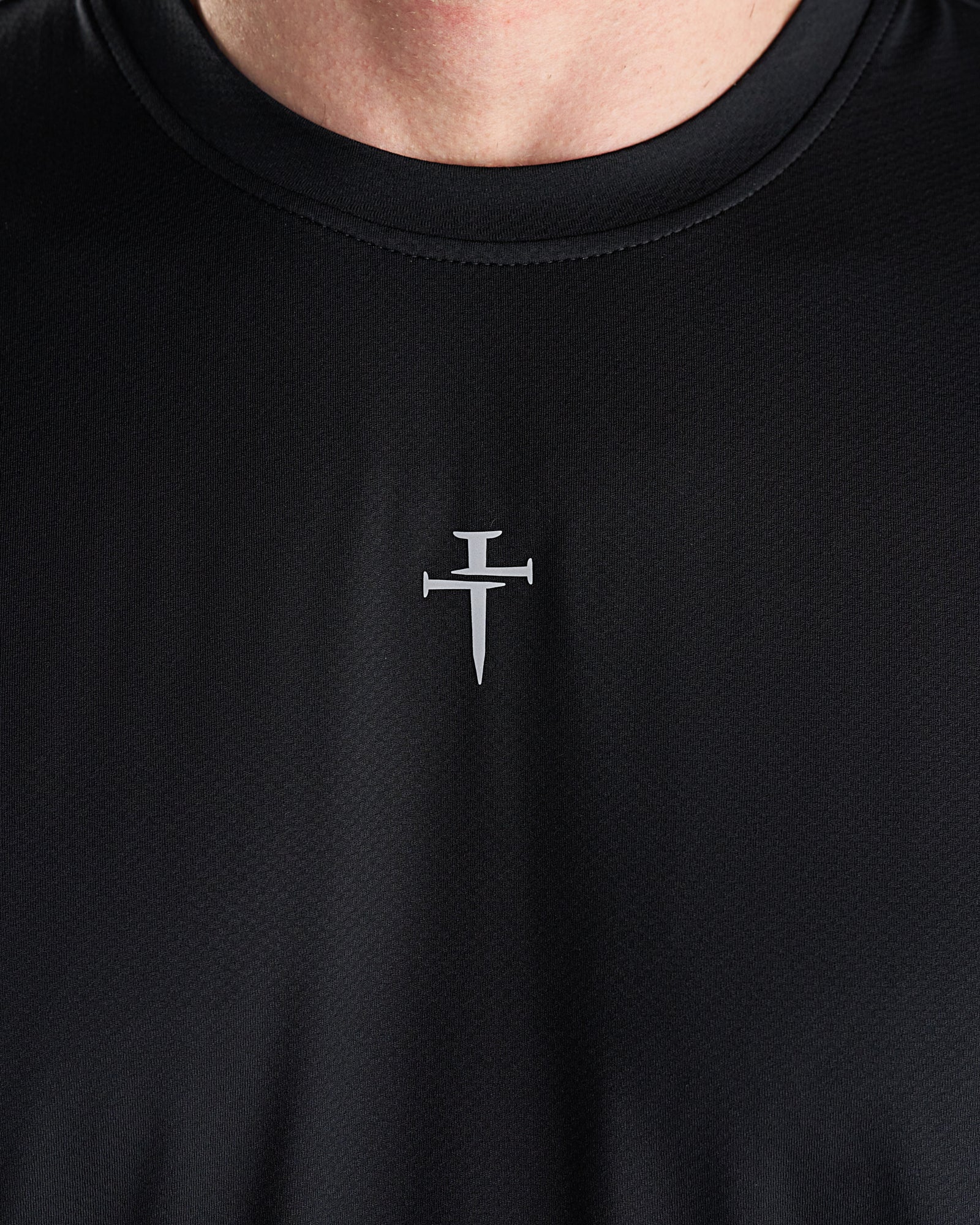 Pro-Tech Oversized Tee - Black - Image 3