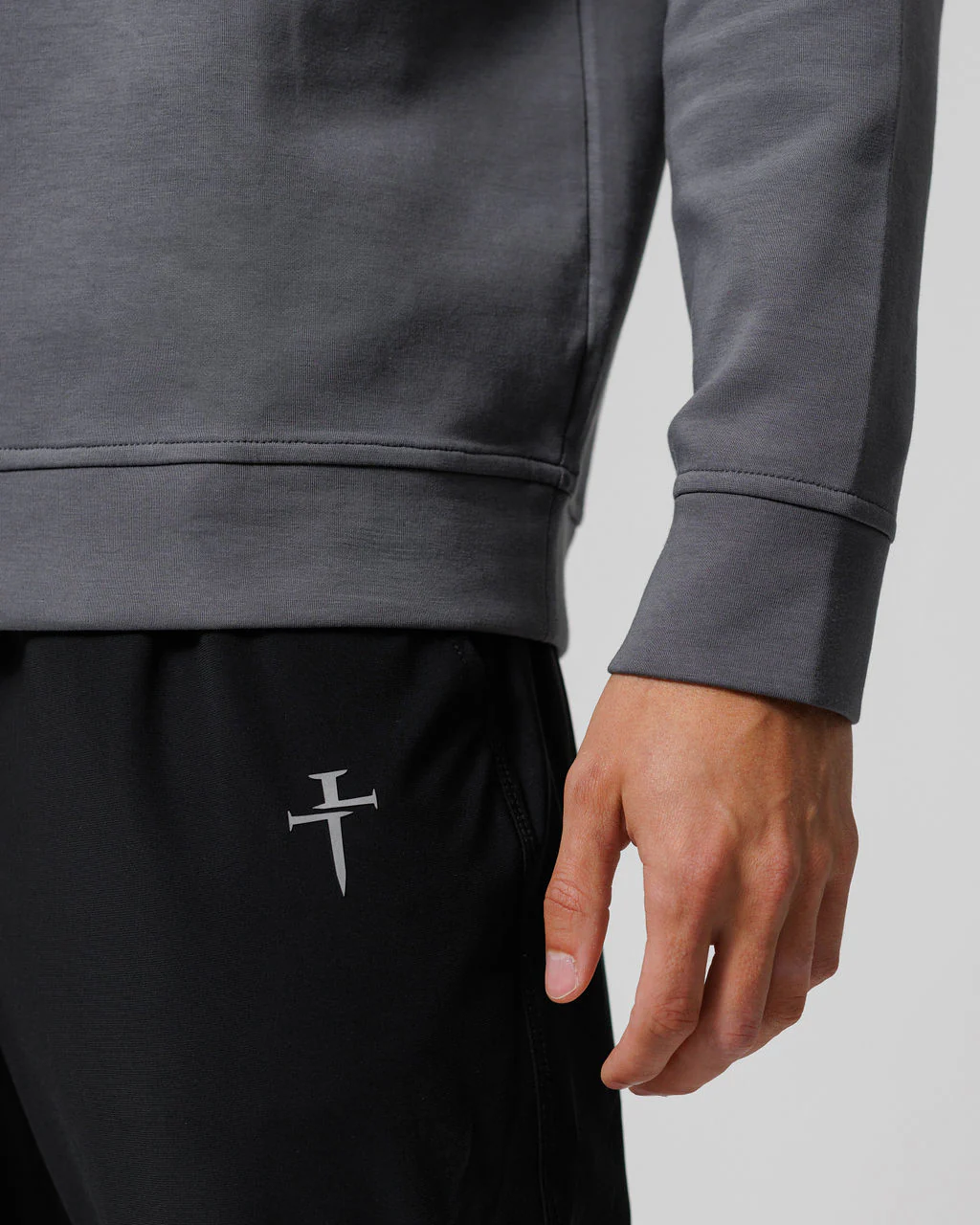 Raglan Crewneck - Space Grey - Image 4