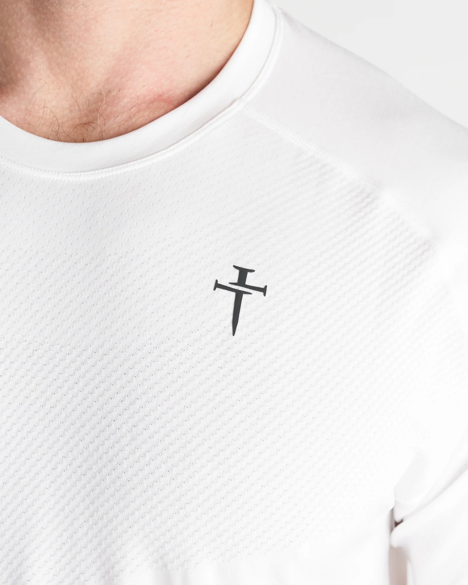 Seamless Tee - White - Image 4