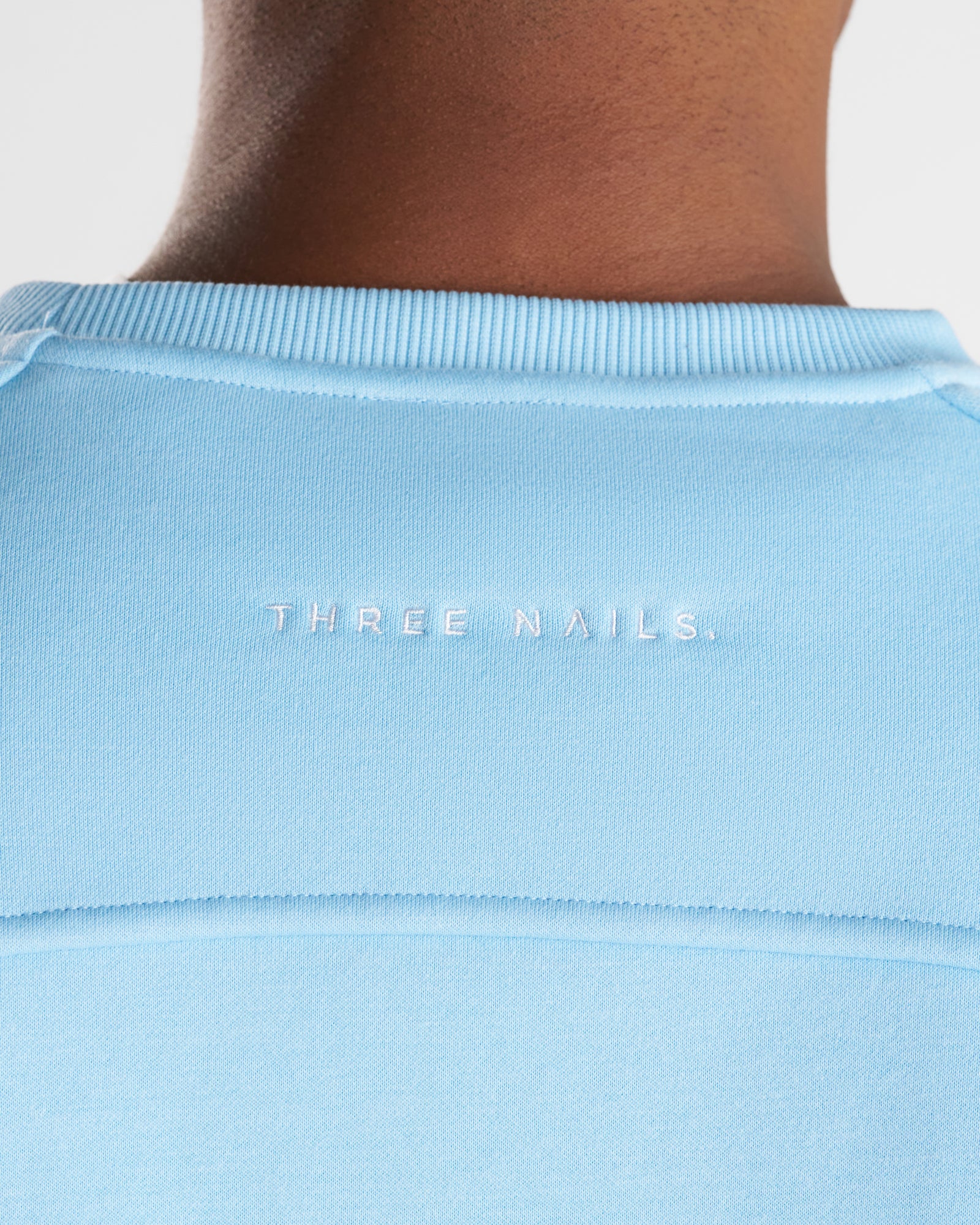 Signature Fleece Crewneck - Sky Blue - Image 3