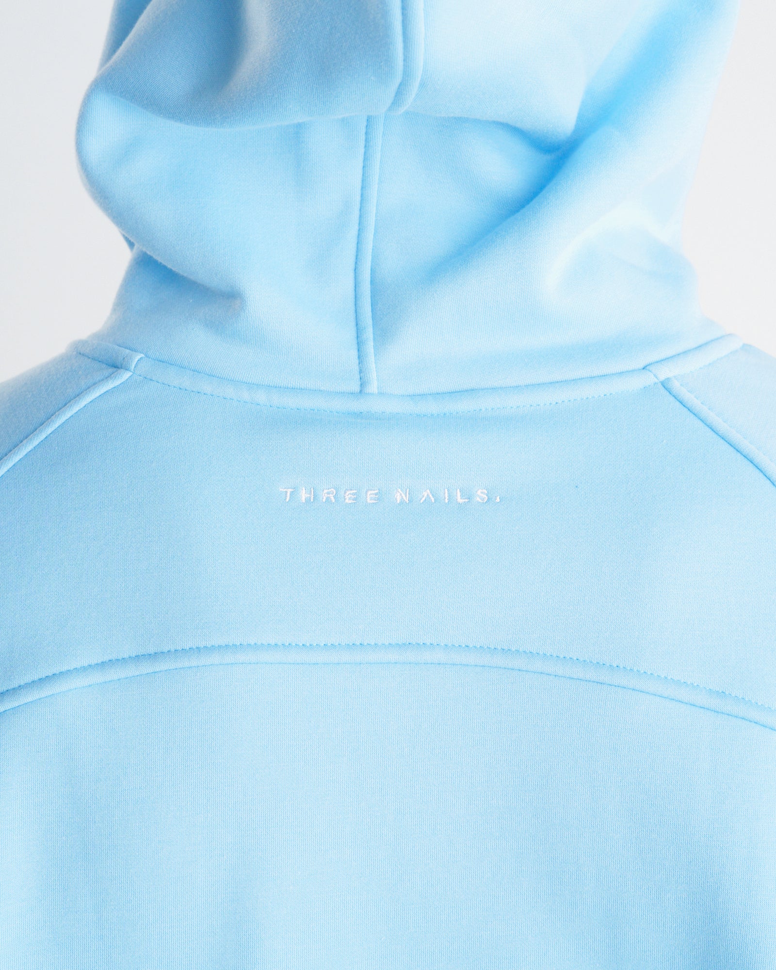 Signature Fleece Hoodie - Sky Blue - Image 4