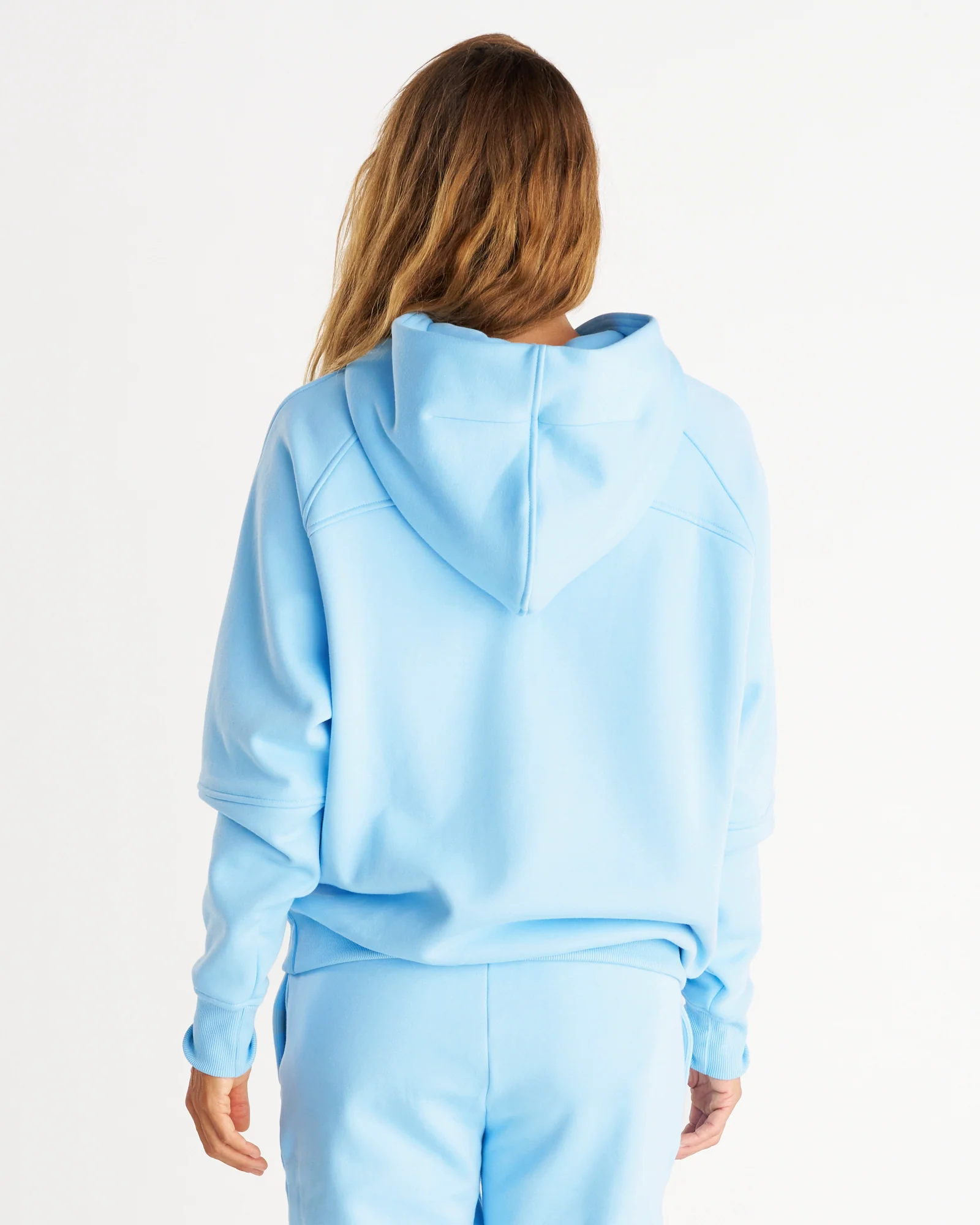 Signature Fleece Hoodie - Sky Blue - Image 5