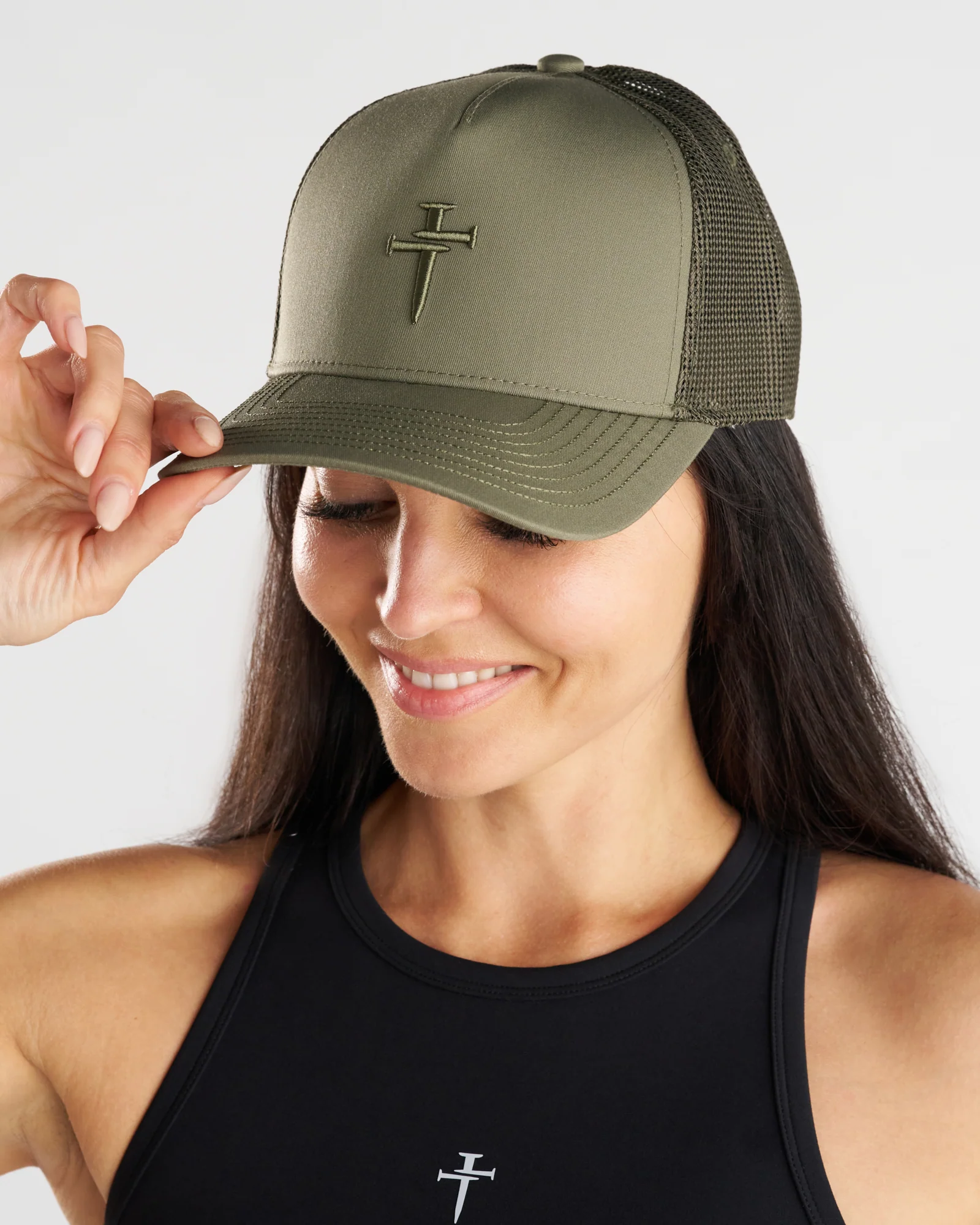 Signature Trucker Hat - Sage - Image 5