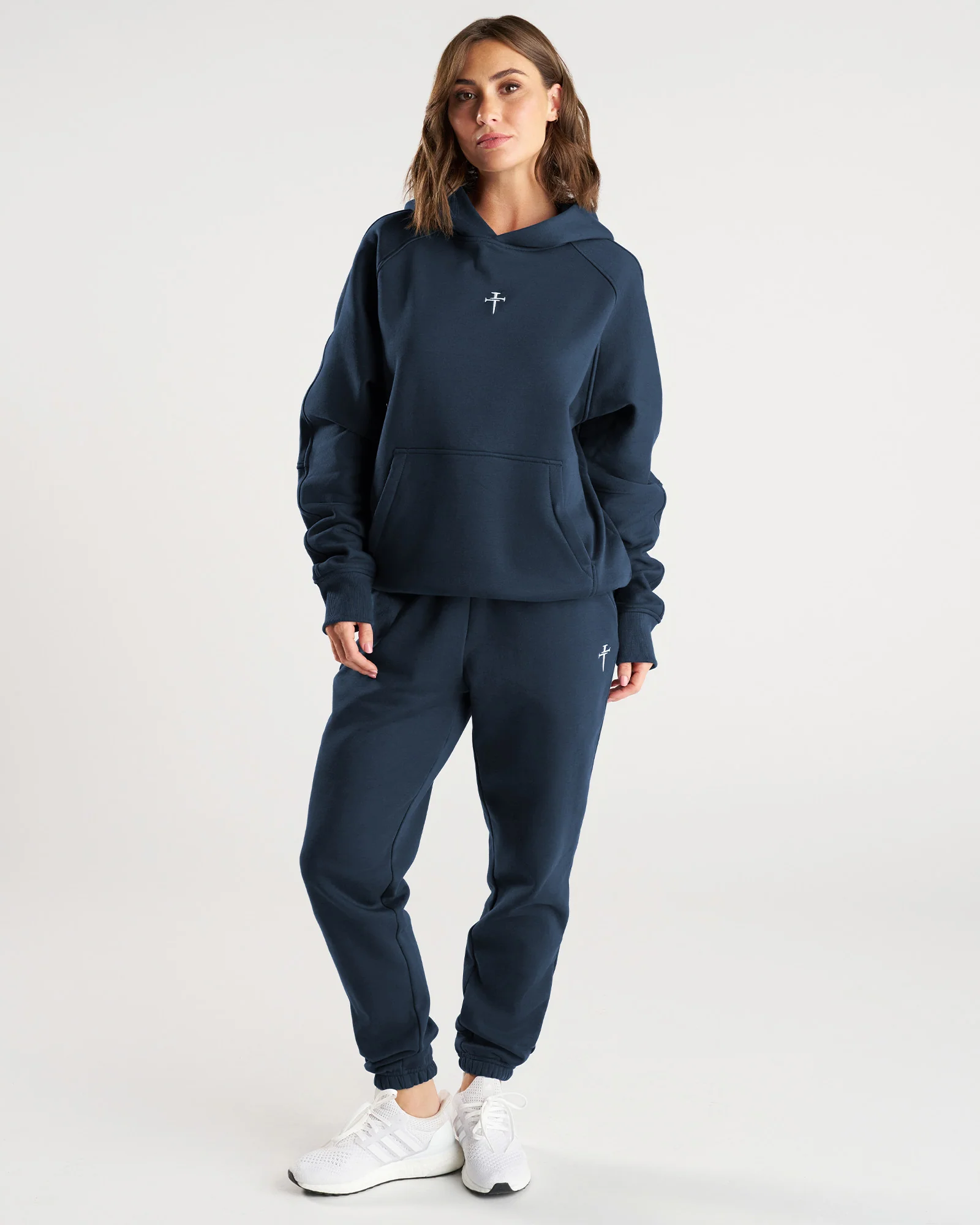 Signature Fleece Hoodie - Midnight Navy - Image 4