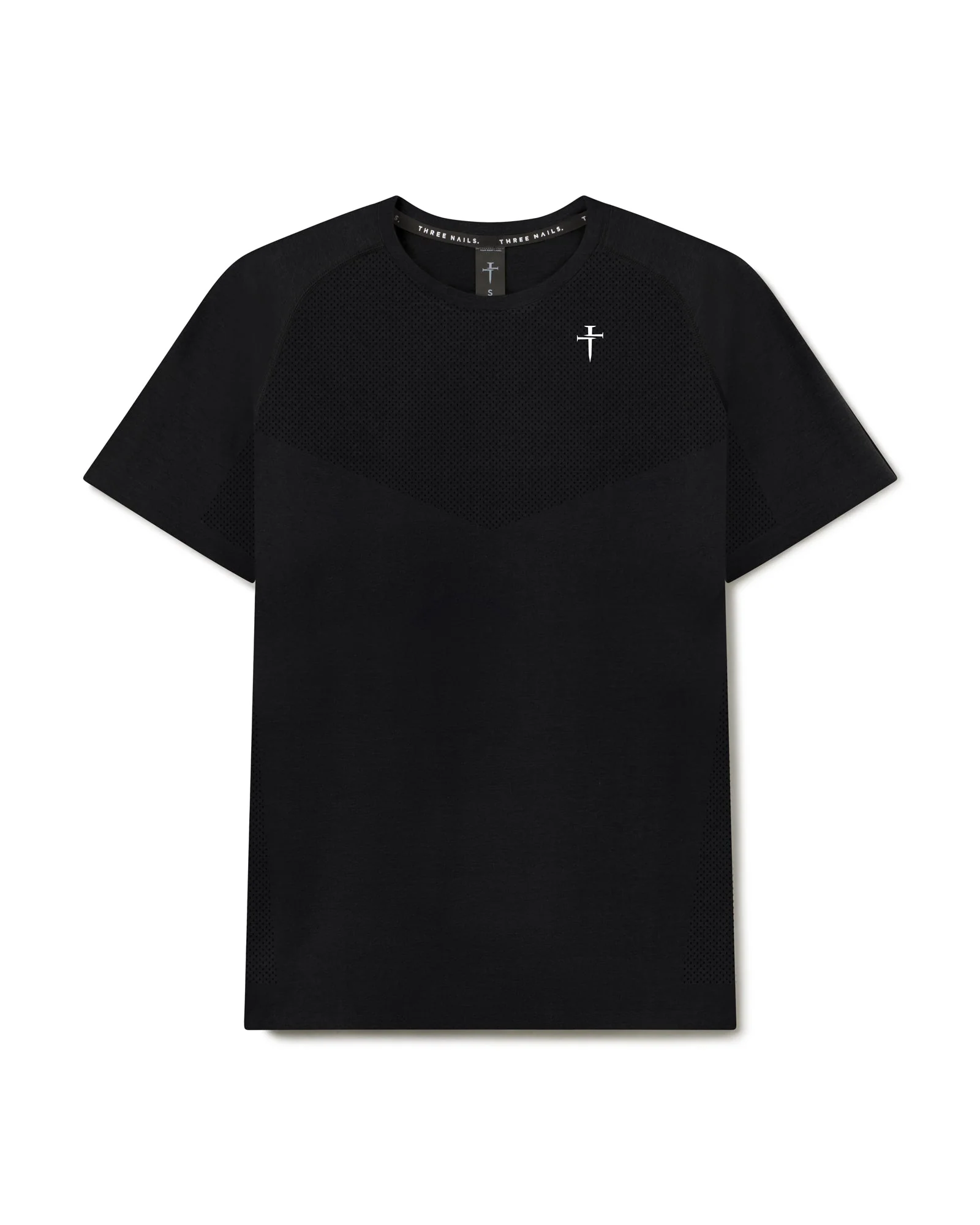 Seamless Tee - Black Marl - Image 6