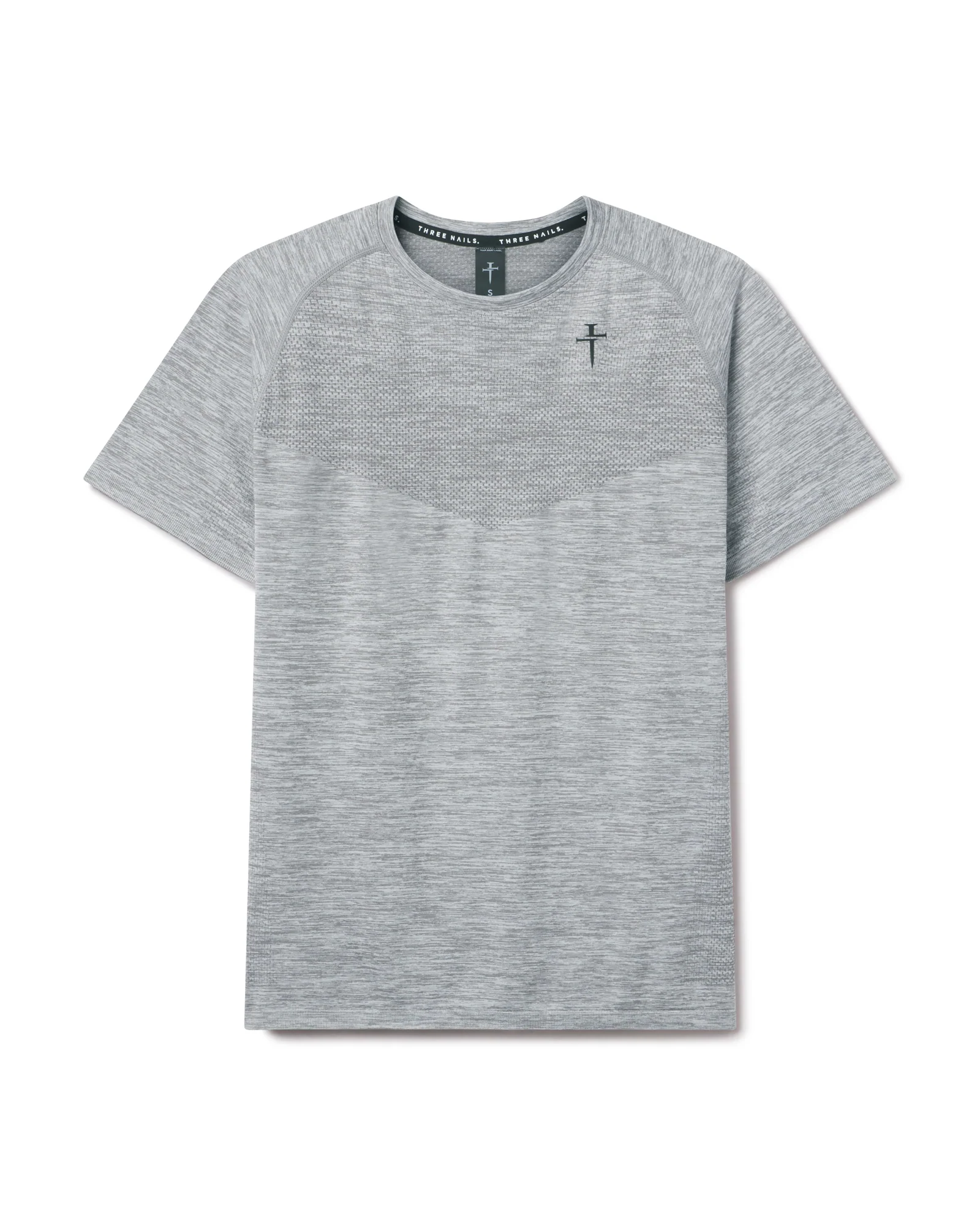 Seamless Tee - Grey Marl - Image 6