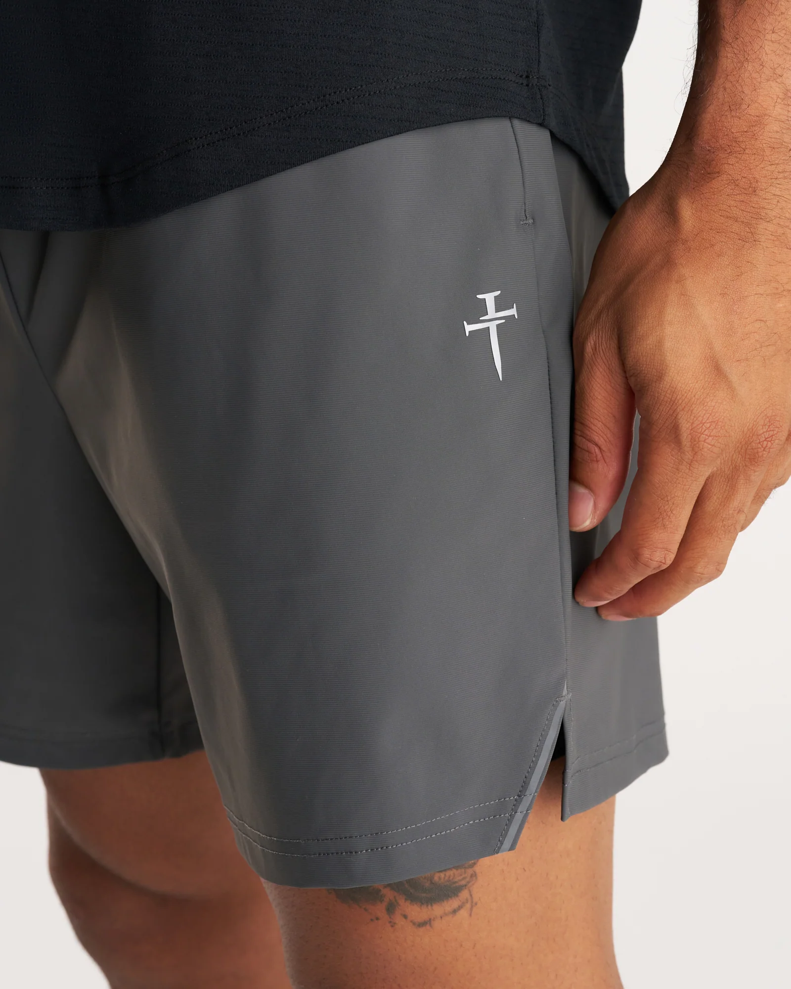 Vapor-Lite™ Liner Short "Cross" - Space Grey - Image 7