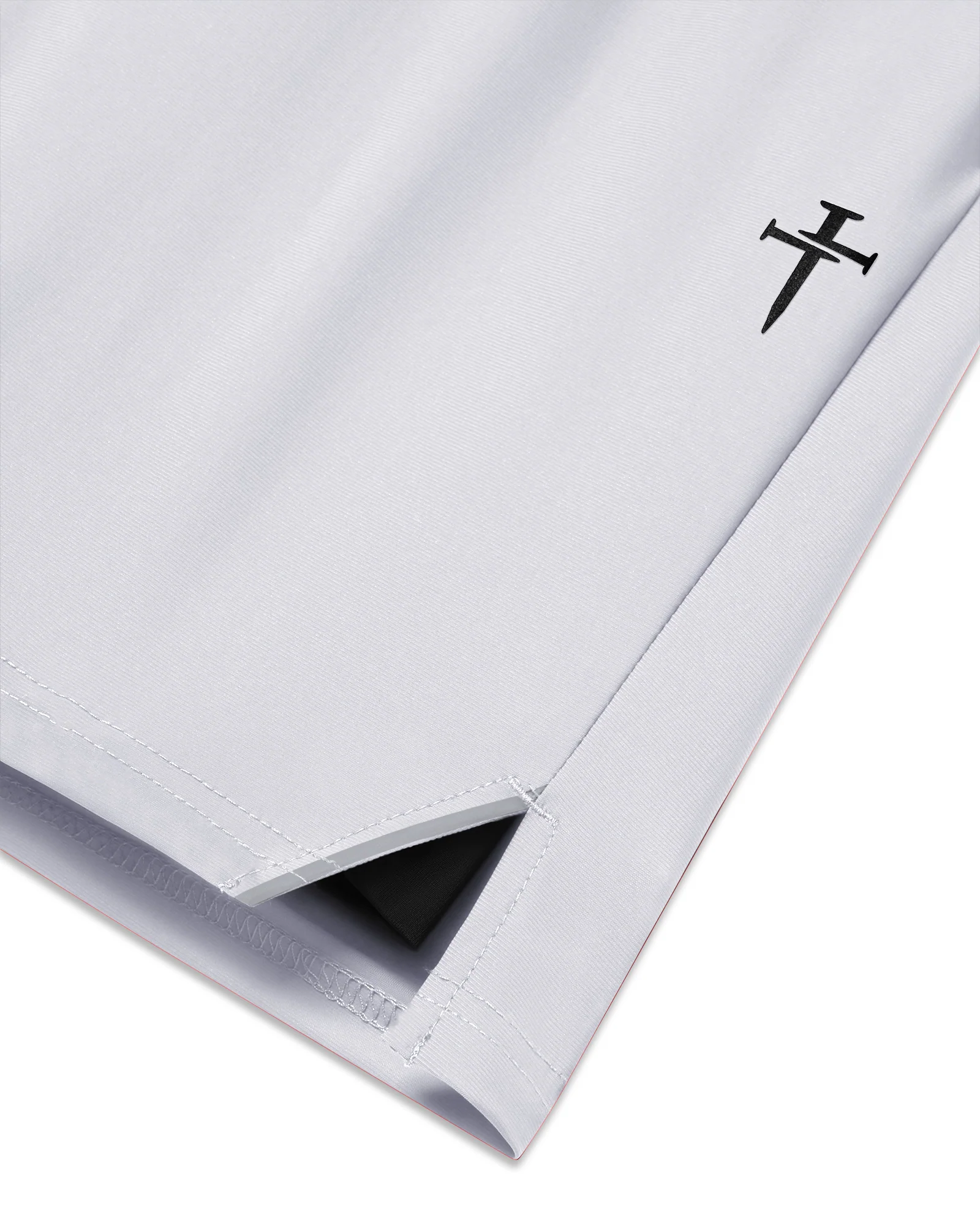 Vapor-Lite™ Liner Short "Cross" - Stone - Image 8